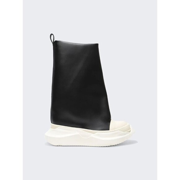 Rick Owens DRKSHDW Fogachine Sneak Boots 41 W11 M8 Black New - Picture 5 of 15